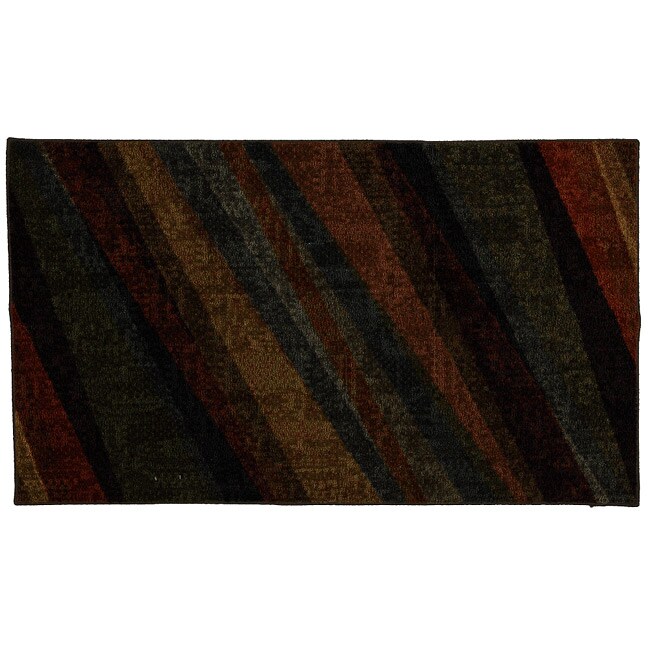 Fermanagh Brown Striped Rug (3' x 5') Overstock™ Shopping Great