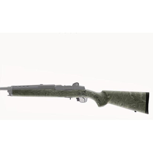 Hogue Ghillie Green Ruger Mini 14/30 Overmold Stock  