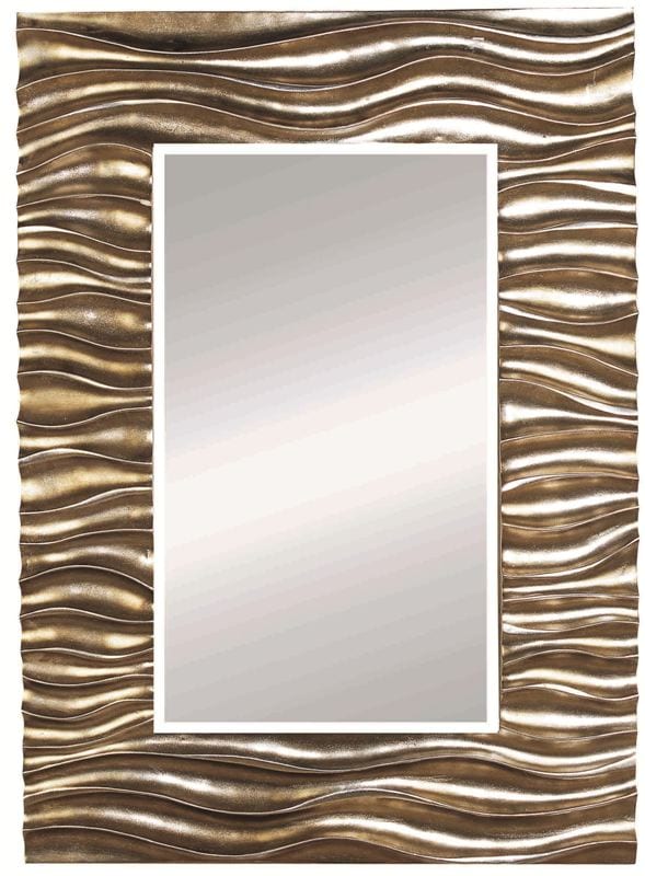 Eclectic Antique Gold and Silver Leaf Mirror Overstock™ Shopping