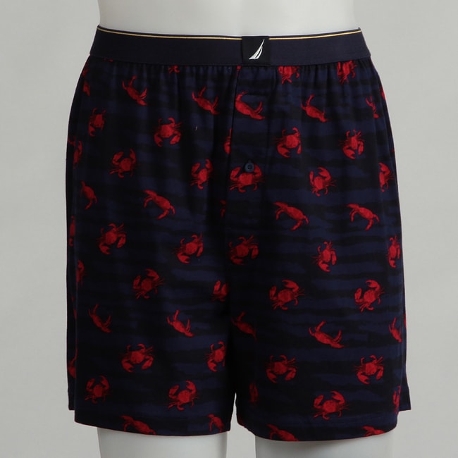 Nautica Men's Lobster Print Knit Boxers Overstock™ Shopping Big