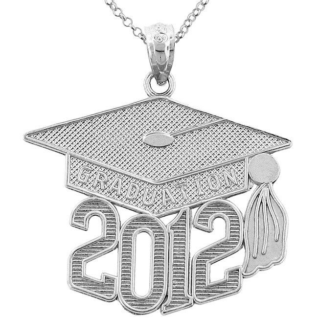 Sterling Silver 2012 Graduation Necklace