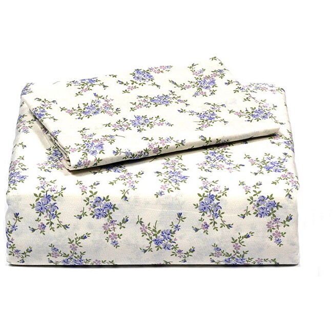 Laura Ashley Louisa Queen 4Piece Sheet Set 14199834