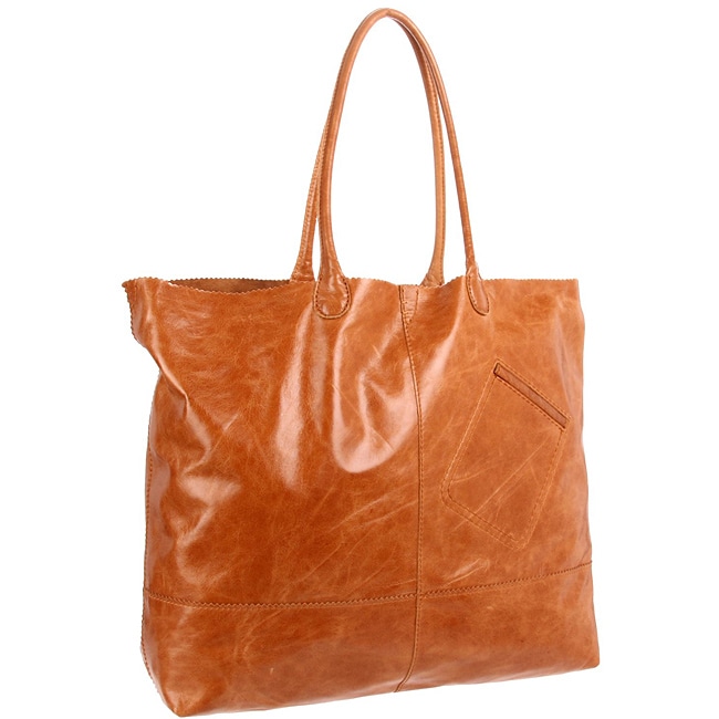Hobo International Rozanne Caramel Leather Tote Bag - 14225045 - 0 Shopping - Great ...