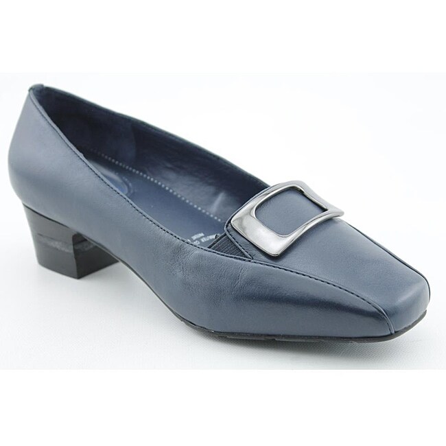 Barefoot Freedom by Drew Womens Amanda Blue Dress Shoes Wide (Size 5