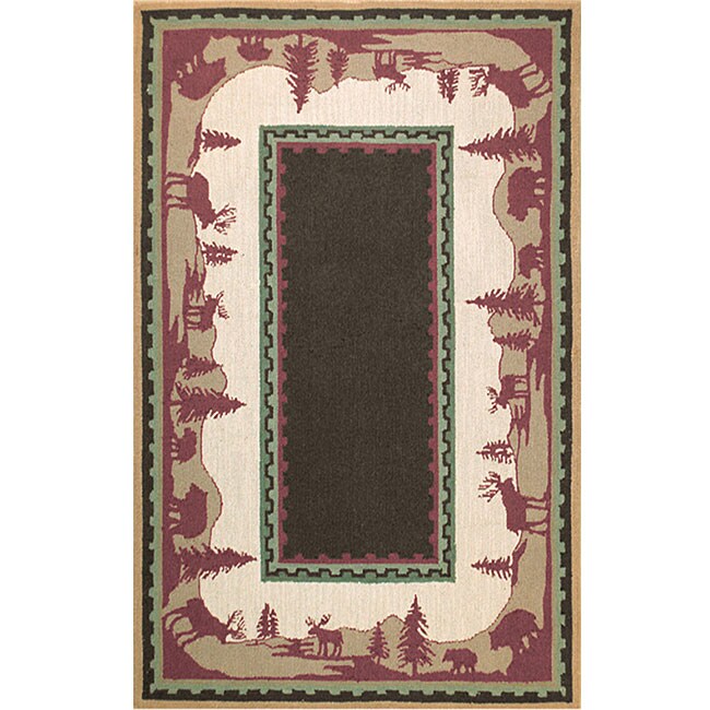 Home on the Range Wool Rug (7.6' x 9.6') 14332634