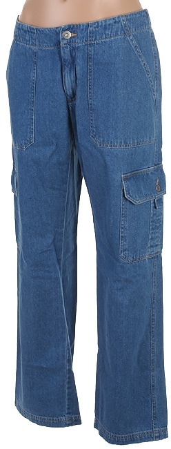 blue cargo jeans