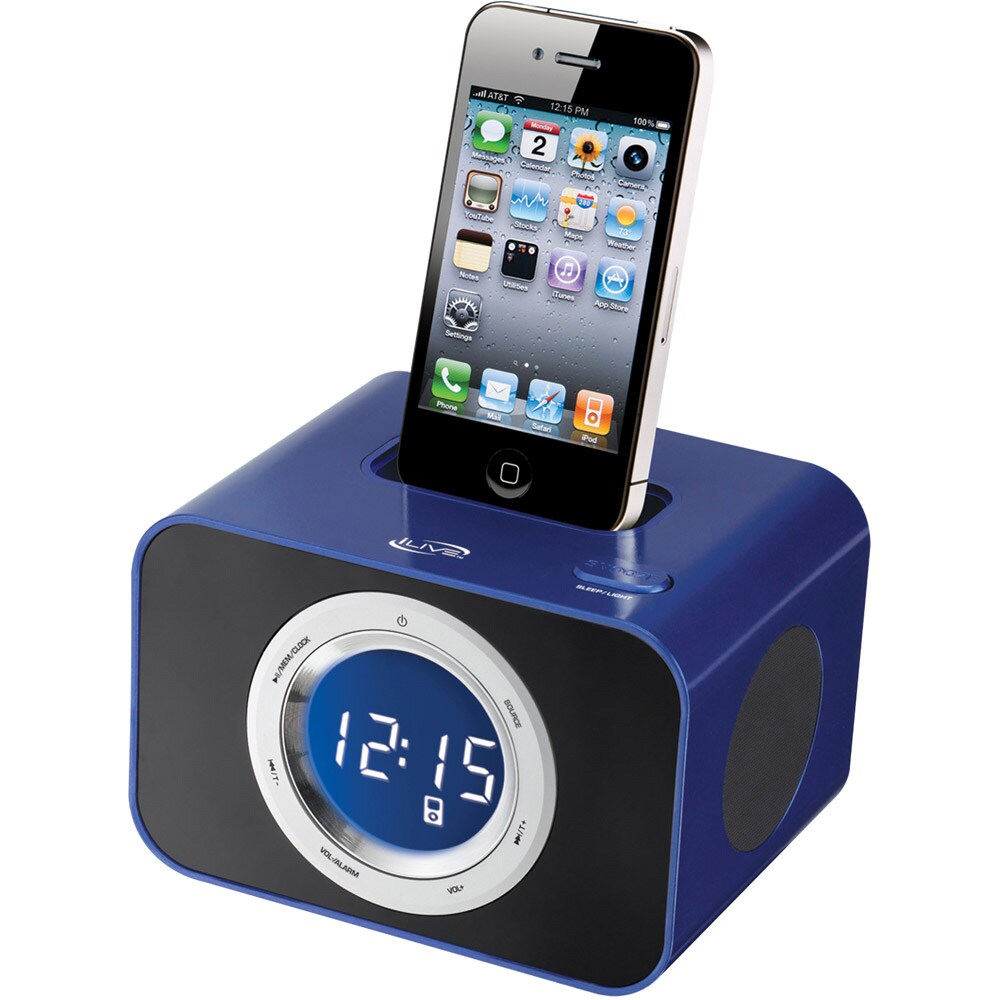 iLive ICP211BU Clock Radio