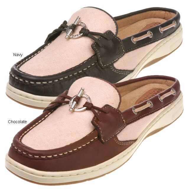 sperry slingback mule