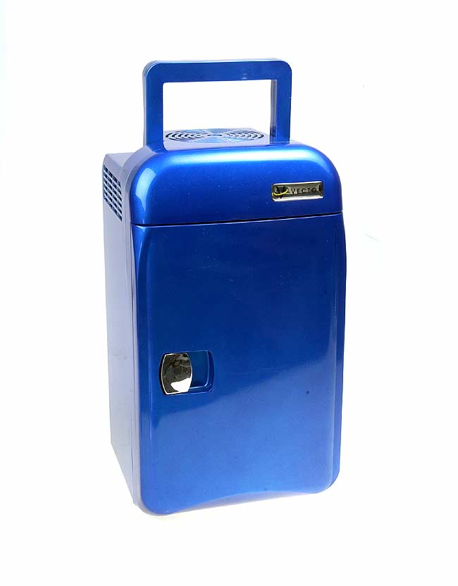 Vector Mini Fridge Cooler/Warmer (Blue)  