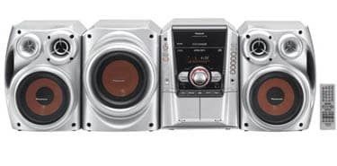 Panasonic SC AK640S 5 CD Home Stereo System  