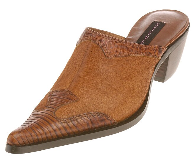 steve madden cognac mules