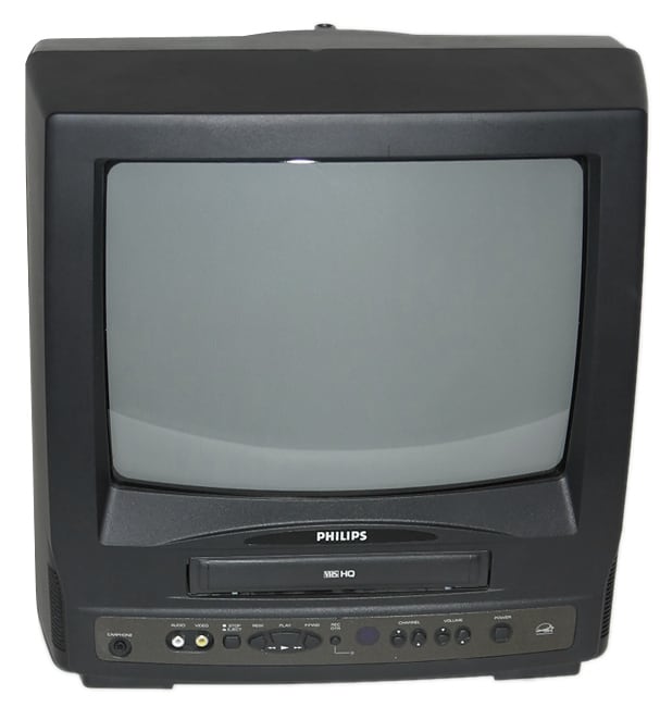 Philips 13inch TV/VCR Combo with Smart Clock (Refurbished) 923875 Shopping