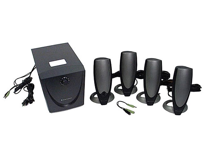 altec lansing atp3 multimedia computer gaming system subwoofer surround speakers