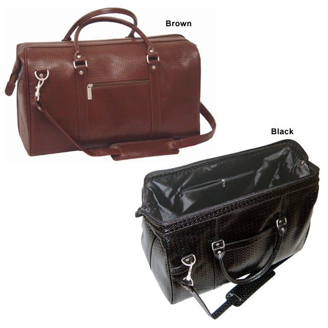 Woven Leather Oldfashioned Doctor's Bag 935961