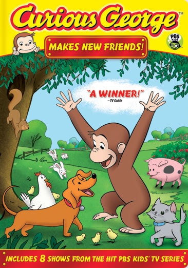 Curious George Curious George Makes New Friends (DVD)  