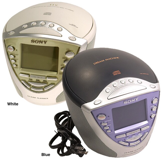 Sony Dream Machine AM/FM/CD Clock Radio (Refurbished) 064977