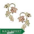 Black Hills Gold Multi-leaf Earrings