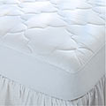 Sateen 300 Thread Count Cotton Mattress Pad