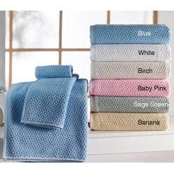 Lucia Minelli "Hardwick" 6-piece Embossed Jacquard Towel Set