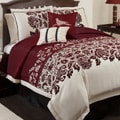Lush Decor Red Estate Garden 6-piece Comforter Set
