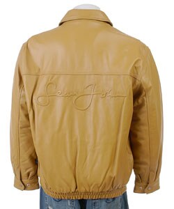 Sean John Mens Signature Leather Jacket