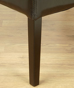 Wasatch Black Leather Dining Chairs (Set of 2)