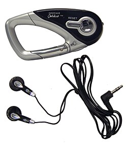 FM Digital Clip Radio with Earphones