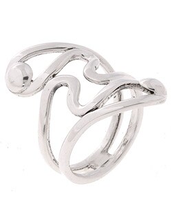 Sterling Silver Modern-design Ring