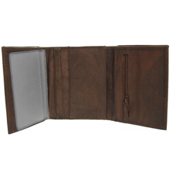 Signature Trifold Genuine Leather Wallet