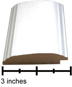 Metallic Silver Finish Mirrors (Set of 3)