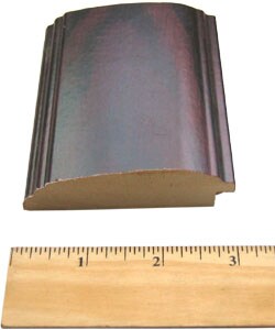 Triple Dark Mahogany Mirror Set (Set of 3)