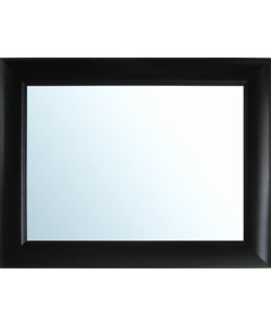 black frame mirror
