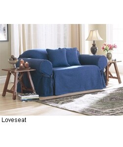 Sure Fit Blue Jeans Loveseat Slipcover