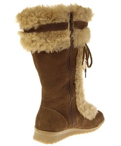 On Your Feet Women's 'Salto' Suede Boots