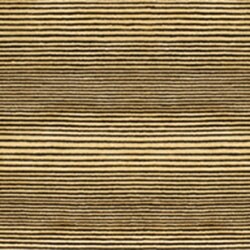 Hand-knotted Solitude Black/ Gold Wool Rug (5' x 8')