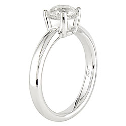 14k Gold 1ct TDW Round Diamond Solitaire Ring (I-J, I1-I2)