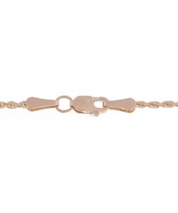 14k Yellow Gold 20-inch Diamond-cut Rope Chain (1.5 mm)