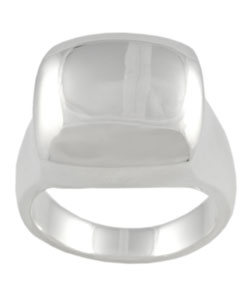 Sterling Silver Chunky Square Ring