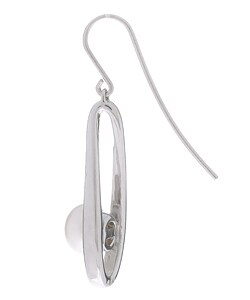 Sterling Cultured Pearl Drop Earrings