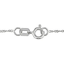 10k White Gold 1/4ct TDW Diamond Circle Necklace  (Set of 3)