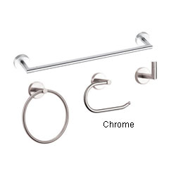 Fontaine Bathroom Towel Bar & Ring Accessory Set