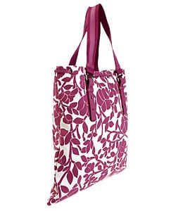 YSL Floral Fabric Logo Tote Bag - 10515563 - Overstock.com ...