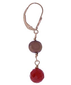 Charming Life 14k Goldfill and Carnelian Earrings
