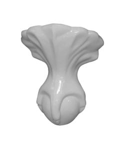 Celine White Clawfoot Double-ended Bathtub Package