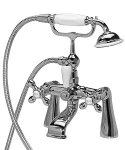 Windsor White Clawfoot Cast Iron Bathtub Package