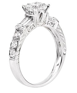 14k Gold 1-1/2ct TDW Diamond Engagement Ring (G-I, SI2-I1)