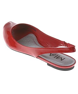 MIA Emily Peep Toe Sling Back Flats
