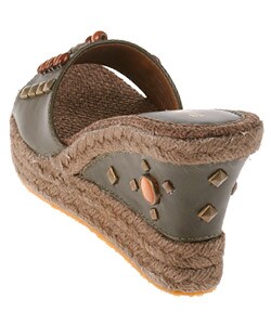 On Your Feet Lexox Embellished Espadrille Slides