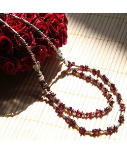 Tibet Silver Double Strings Necklace (China)
