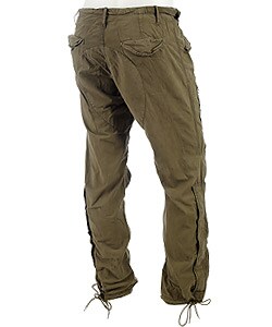 Ever Otsuki Men's Twill Drawstring Cargo Pants